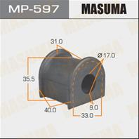 Mp597 втулка стабилизатора masuma rear land cruiser prado j95  surf n18