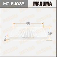 Воздушный фильтр салонный ас- masuma (1 40) opel corsa v1300  v1600  v1800 0