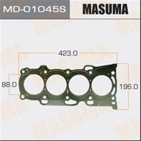 Md-01045s_прокладка гбц! toyota avensis/carina e 2.0 16v 00&gt