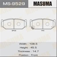Колодки тормозные дисковые MS9529 от фирмы MASUMA