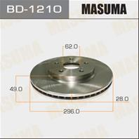 Диск тормозной MASUMA