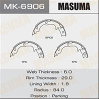 Барабанные тормозные колодки MK6906 от компании MASUMA