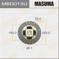 Диск сцепления masuma 225*150*23*26.1 (1 10)