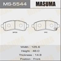 Колодки тормозные дисковые передние MS5544 от компании MASUMA