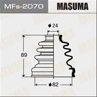 Привода пыльник Masuma Силикон MF-2070