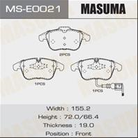 Колодки дисковые MASUMA, AN-4682WK, P85112 front (1/6)