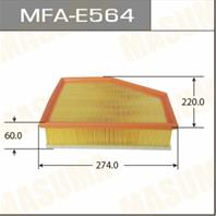 Mfae564 воздушный фильтр a0723 masuma lhd bmw 5-series (g30), 7-series (g12) (1/20)