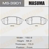 Колодки тормозные дисковые MS3901 от фирмы MASUMA