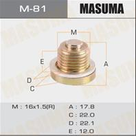 БОЛТ МАСЛОСЛИВНОЙ A/T С МАГНИТОМ MASUMA