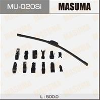 Дворник masuma силиконовый 20, крюк (500мм) mu-020si