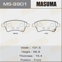 Колодки тормозные дисковые MS9901 от производителя MASUMA