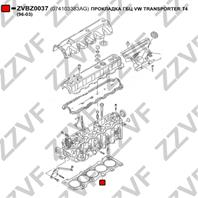 Прокладка гбц vw transporter t4 (96-03)