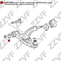 ШАЙБА ЭКСЦЕНТРИКОВАЯ LEXUS GS300/430 (97-05)  LEXUS SC430 (01-10)