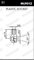 [ML5146] MONROE ГАЗОВАЯ ПРУЖИНА