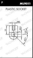 Амортизатор капота MERCEDES-BENZ: C-CLASS (W203) 3.5/C 180 (203.035)/C 180 Kompressor (203.046)/C 2...