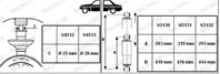 Амортизатор передний газовый V4513 от фирмы MONROE