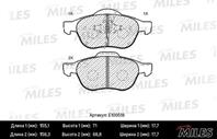 Колодки тормозные renault laguna 01-/scenic 03- передние semimetallic