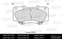 Колодки тормозные TOYOTA HILUX 05- передние (TRW GDB3534) E100501