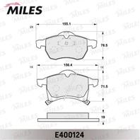 Колодки тормозные (Новая смесь) OPEL ASTRA G 1.8-2.2 16v/ZAFIRA A/B 1.6/1.8 передние  E400124