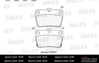 Колодки тормозные TOYOTA RAV 4 II 1.8-2.0 00-05 задние (TRW GDB3279) E110372