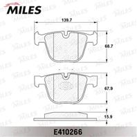 Колодки тормозные BMW E60/E61/E65/E66/E70/E71 задн