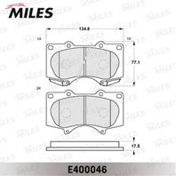 Колодки тормозные (Новая смесь) TOYOTA LC 120 4.0/3.0D/MITSUBISHI PAJERO 06&gt передние  E400046