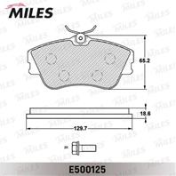 Колодки тормозные VOLKSWAGEN T4 2.0/1.9D/2.4D 15 передние Ceramic