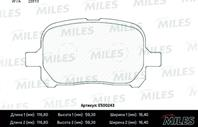 Колодки тормозные TOYOTA CAMRY/PREVIA 96-/LEXUS RX300 00-03 перед. Ceramic