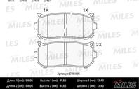 Колодки тормозные KIA SPECTRA/CARENS 00-/CLARUS 96-01/SHUMA 95- зад.SemiMetallic