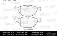 Колодки тормозные передние BMW (F01-04  F10  F11)