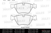 Колодки тормозные BMW 5 F10/F11 2.0-3.0 10- передние (TRW GDB1882) E100385