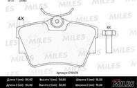 Колодки тормозные NISSAN PRIMASTAR 01-/OPEL VIVARO 01-/RENAULT TRAFIC 01- задние (TRW GDB1479) E110474