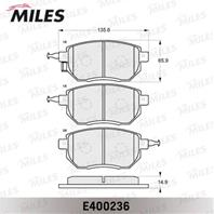 Колодки тормозные (Новая смесь Low-Metallic) передние (INFINITI FX35/45 03-/NISSAN MURANO 05-) (без датчика) E400236