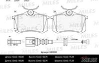 Колодки тормозные SEAT IBIZA 02-/SKODA FABIA 99-08