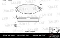 Колодки тормозные peugeot 206 98-/306 94-02 передние semimetallic