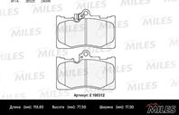 Колодки тормозные LEXUS GS 300/450h/460 05- передние