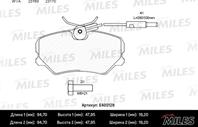 Колодки тормозные (Новая смесь) PEUGEOT 306 93-01/405 92-96/IKCO SAMAND передние (с датчиком + болты) E400128