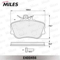 Колодки тормозные MERCEDES W202 93-00 передние