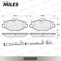 Колодки тормозные MERCEDES W211 02> передние Ceramic