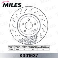 Диск тормозной mercedes w221 05- передний d 335мм.