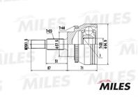 ШРУС RENAULT MEGANE I/SCENIC I 1.6-2.0 96-03 нар. +ABS