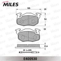 Колодки тормозные CITROEN ZX/PEUGEOT 306/405/RENAULT CLIO пер.2 дат.LowMetallic