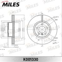 Диск тормозной передний bmw x3 f25 k001330