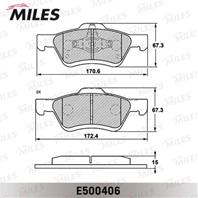 Колодки тормозные FORD MAVERICK/MAZDA TRIBUTE 2.4-3.0 04- передние Ceramic