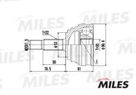 MILES GA20517 ШРУС VW G3/PASSAT 1.6-2.0 88-02 нар.