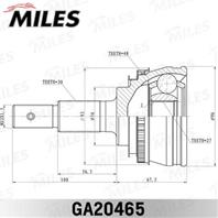 toyota camry/lexus es300 3.0 91-97 .(abs) ga20465