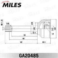 toyota hiace/hilux/4runner 2.8 89- . ga20485