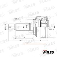 ШРУС ACURA MDX (YD2) 07-13 нар.