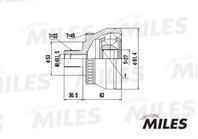 ШРУС AUDI A4 I/A6 II/SKODA/VW PASSAT V 1.9TDI 98-05 нар. +ABS