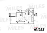 MILES GA20532 ШРУС VW TOUAREG 3.0-3.6 02-06 нар.